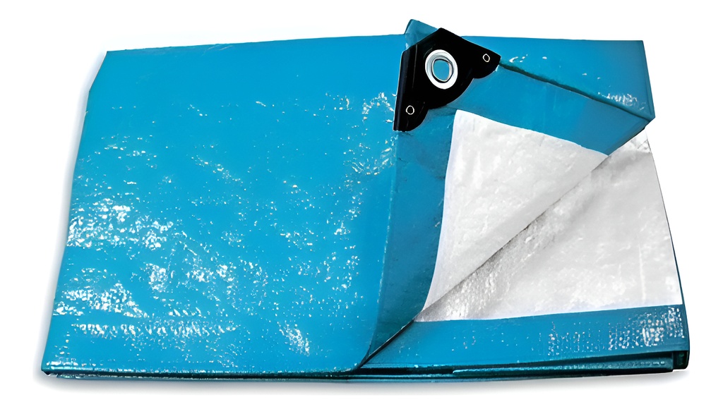 Lona de polietileno 4 x 6 m, azul, 110 g/m2, PRETUL
