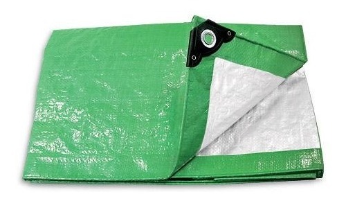Lona de polietileno 6 x 12 m, verde, 110 g/m2, PRETUL