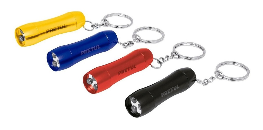 Linternas de 3 LEDS tipo llavero