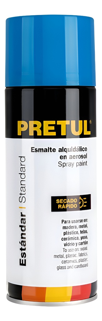 Pintura en aerosol, azul holandés, 400 ml, PRETUL