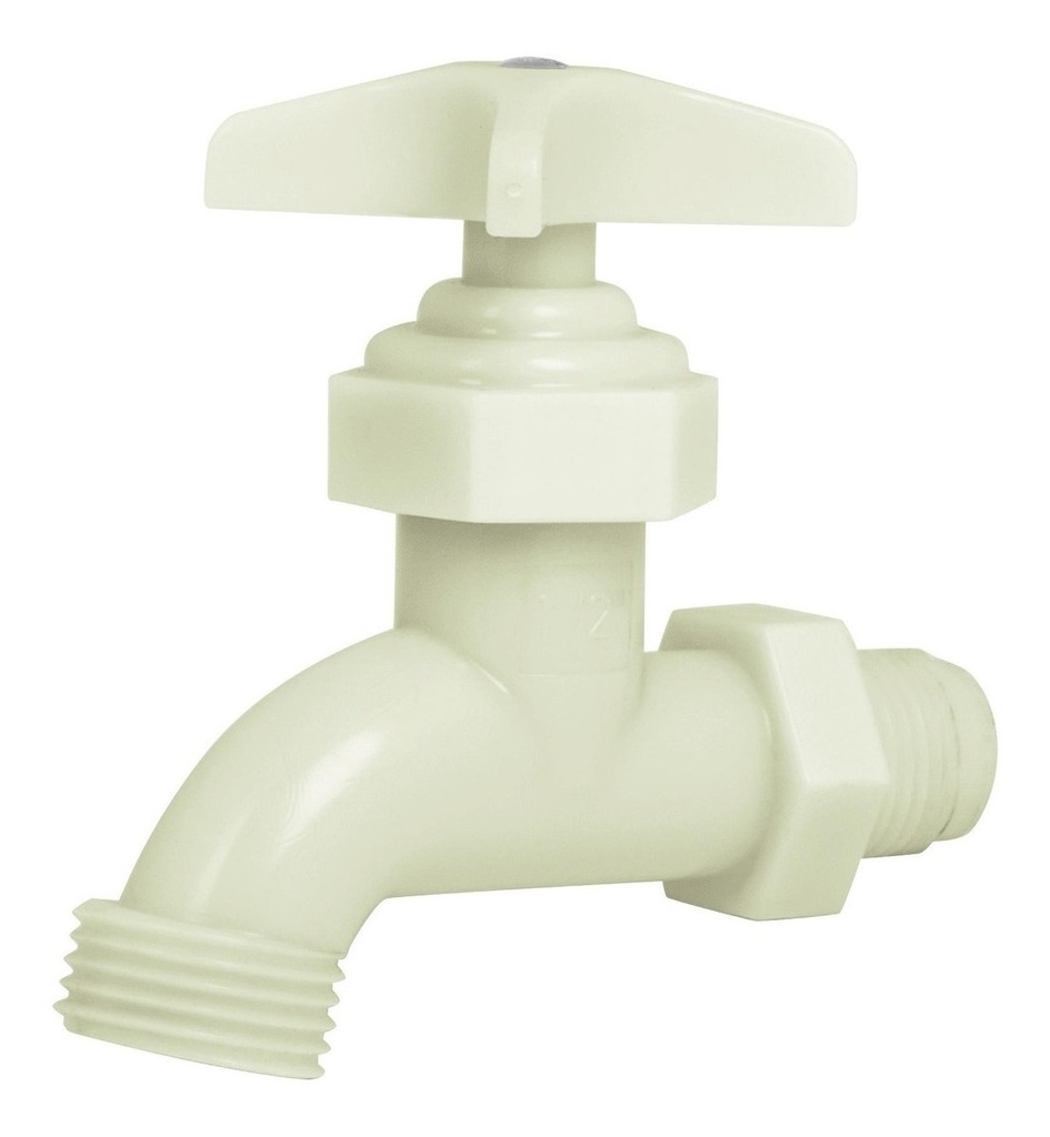 Llave p/manguera, de plástico 65g,1/2', granel, PRETUL