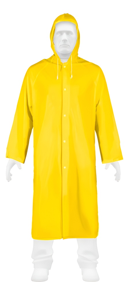 Gabardina impermeable ligera de PVC, talla G, Pretul