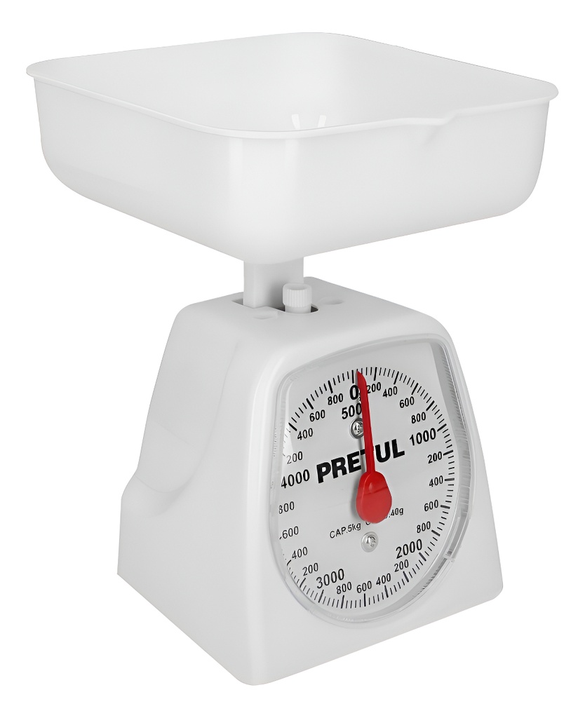 Báscula mecánica para cocina 5 Kg, Pretul