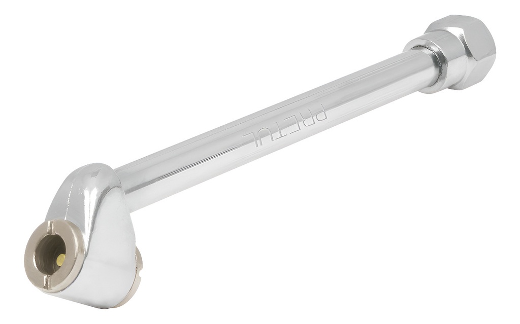 Inflador de cabeza doble, cuerda 1/4' NPT, PRETUL