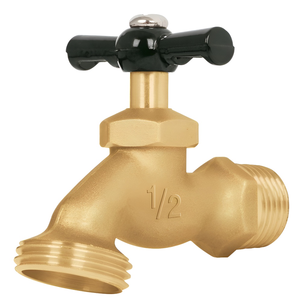 Llave p/manguera, de latón, 100g, 1/2', granel, PRETUL