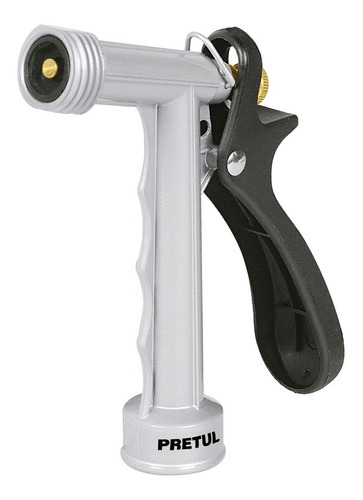 Pistola metálica para riego de 5', 2 funciones, PRETUL