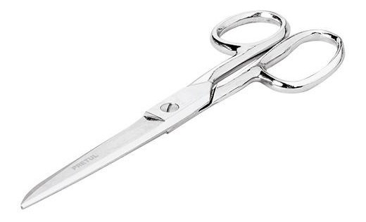 [TR-TP-8341-6] Tijera 6' Para Costura, Ojo Grande, Acero Inoxidable, Pretul