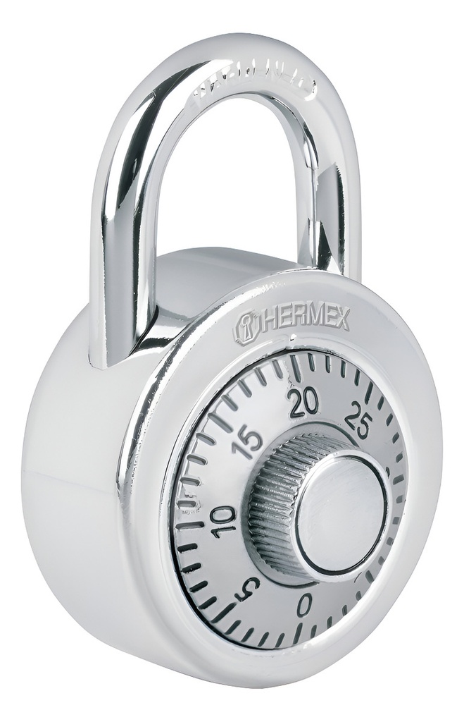 [TR-CD-50CP] Candado de Combinación de Disco en Blíster, Hermex Basic