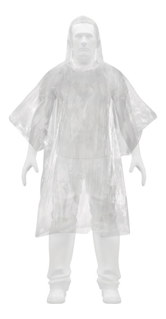 [TR-PONCHO-PD] Poncho o capamanga desechable de polietileno, Pretul