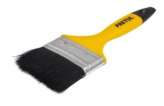 Brocha uso general de 2-1/2' con mango de plástico, Pretul