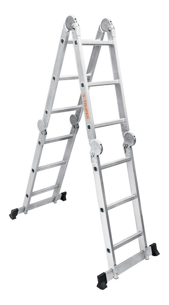Escalera De Multiposición 12 Escalones Truper 100495 No Aplica