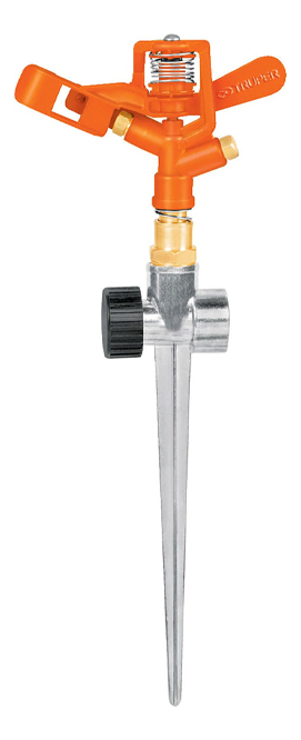 [TR-ASP-11X] Aspersor Metálico Dos Vías, Estaca De 11" Truper 10321