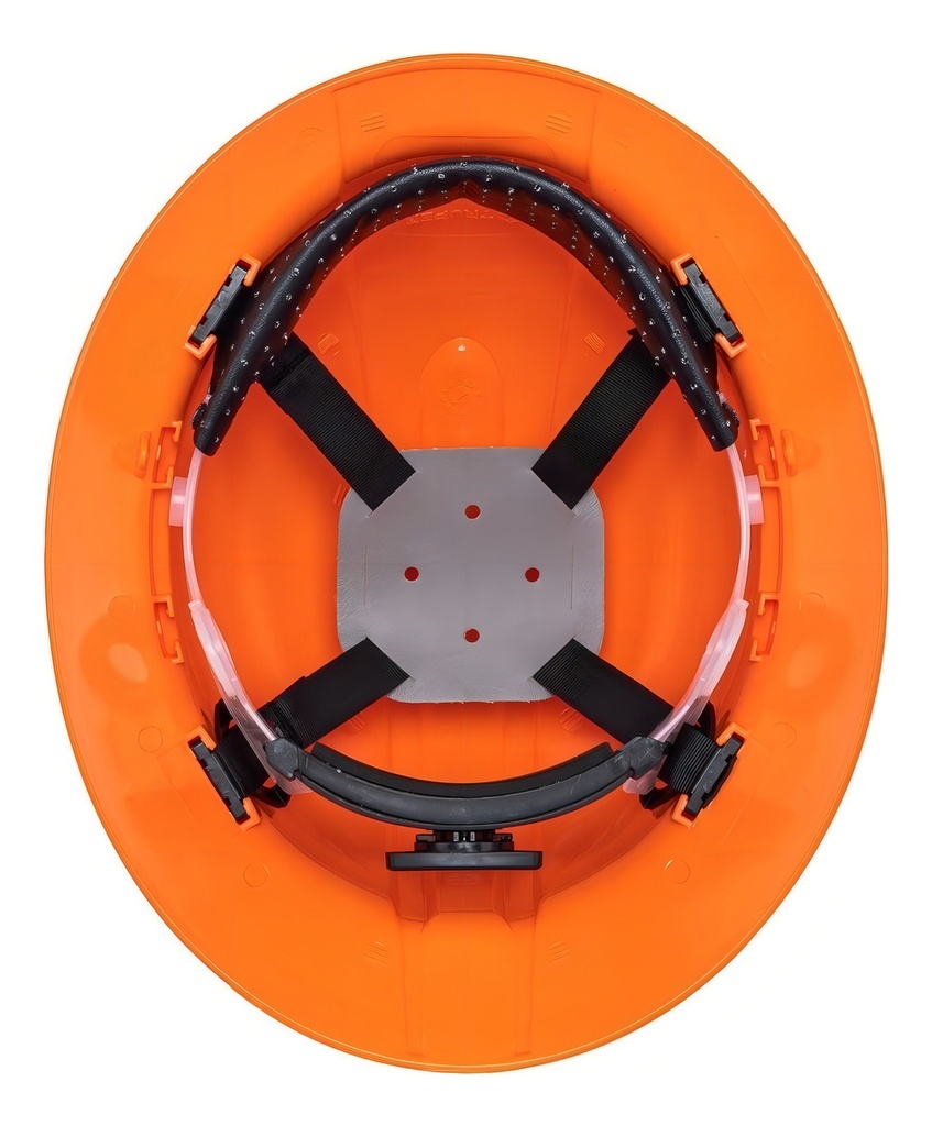 Casco Seguridad Ala Ancha Naranja Truper 10564