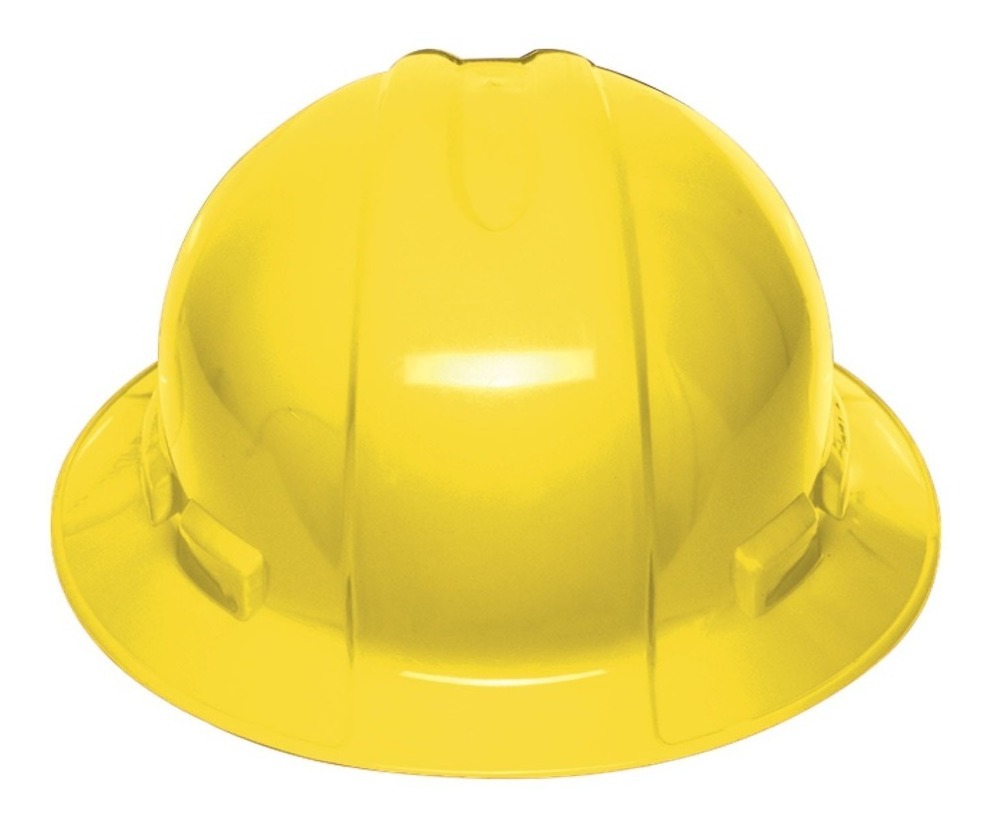 Casco Seguridad Ala Ancha Amarillo Truper 10566 Amarillo