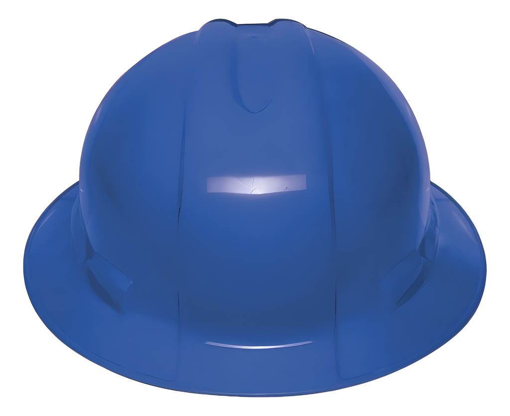Casco De Seguridad, Azul, Ala Ancha Truper 10570