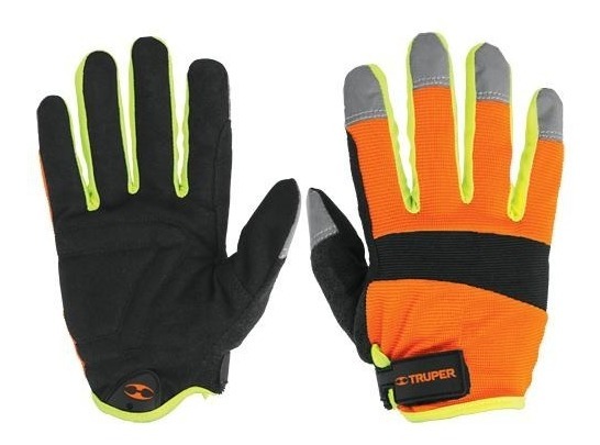 [TR-GU-625] Guantes Profesionales Alta Visibilidad Truper 10849 Unitalla