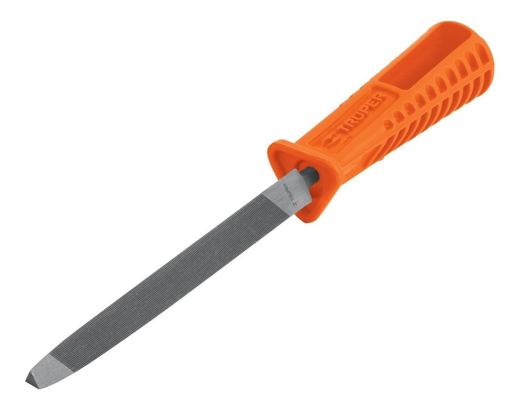 Lima Triangulo Regular 6" Muza Con Mango Truper 10918