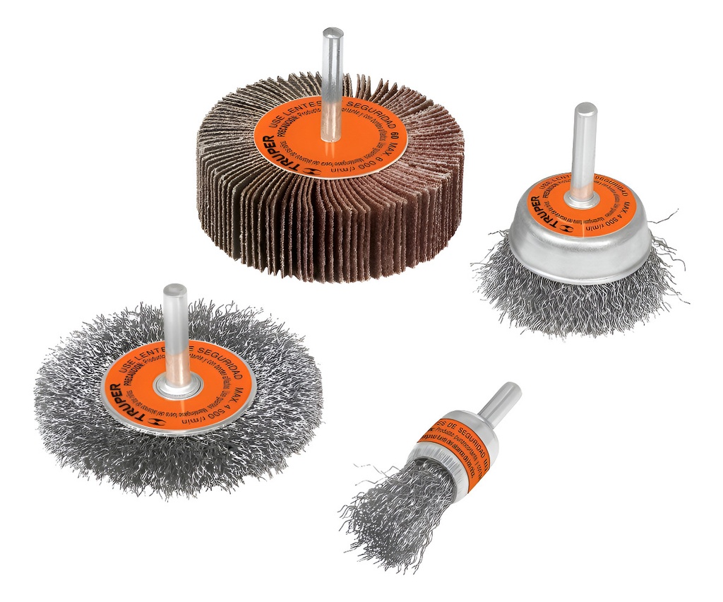 Juego Cardas Taladro 4 Pz Truper 11577 Gris/naranja