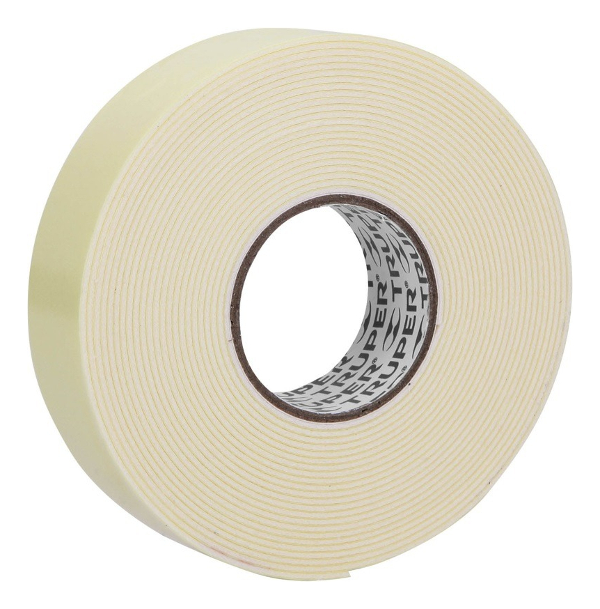 [TR-CDC-2550] Cinta Doble Cara De 25mm Por 5m Truper 11727 Cdc-2550 Blanco
