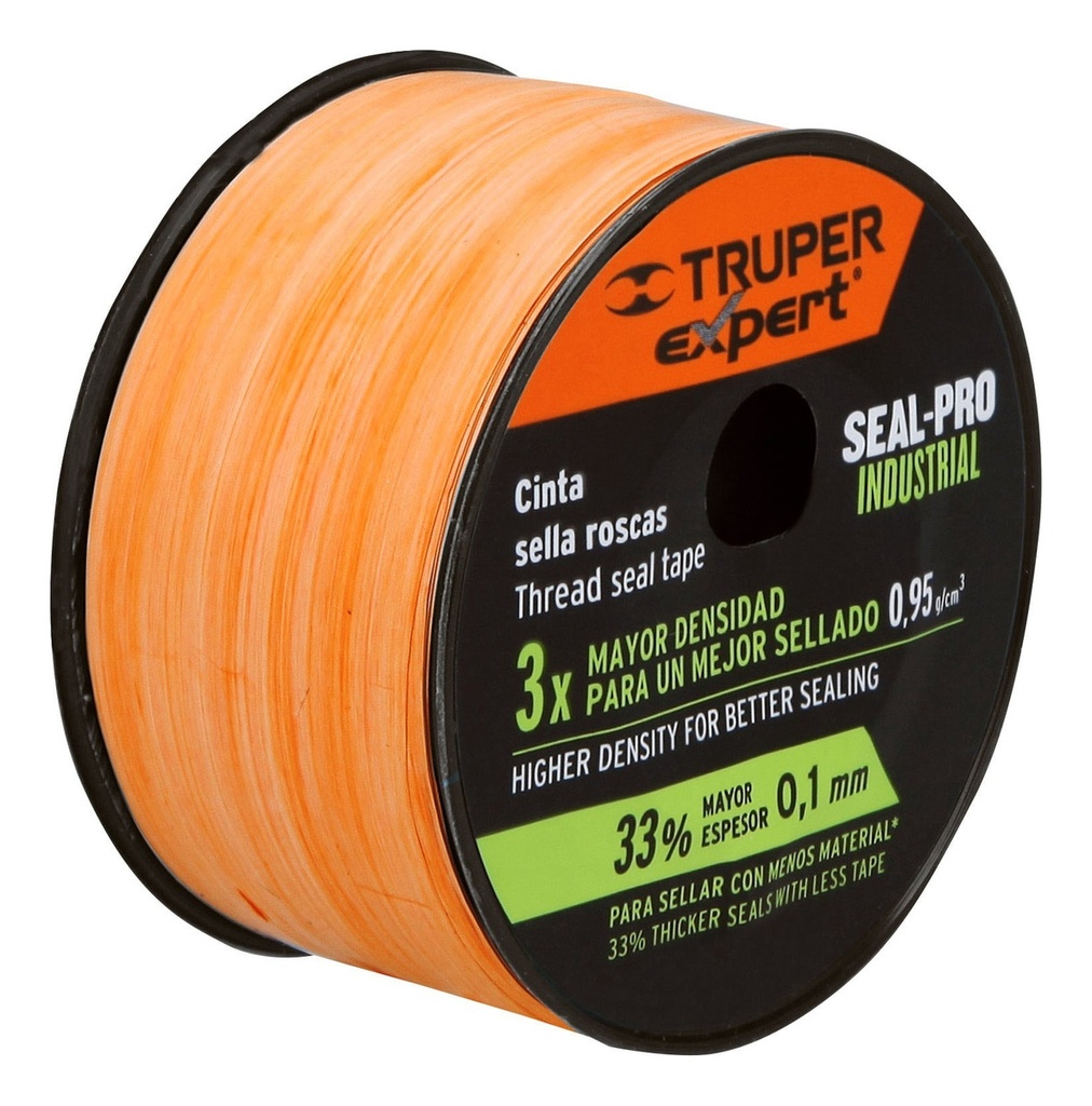 [TR-CTF-1X13X] Cinta Sella-roscas 1" Uso Industrial 13m Truper 12518