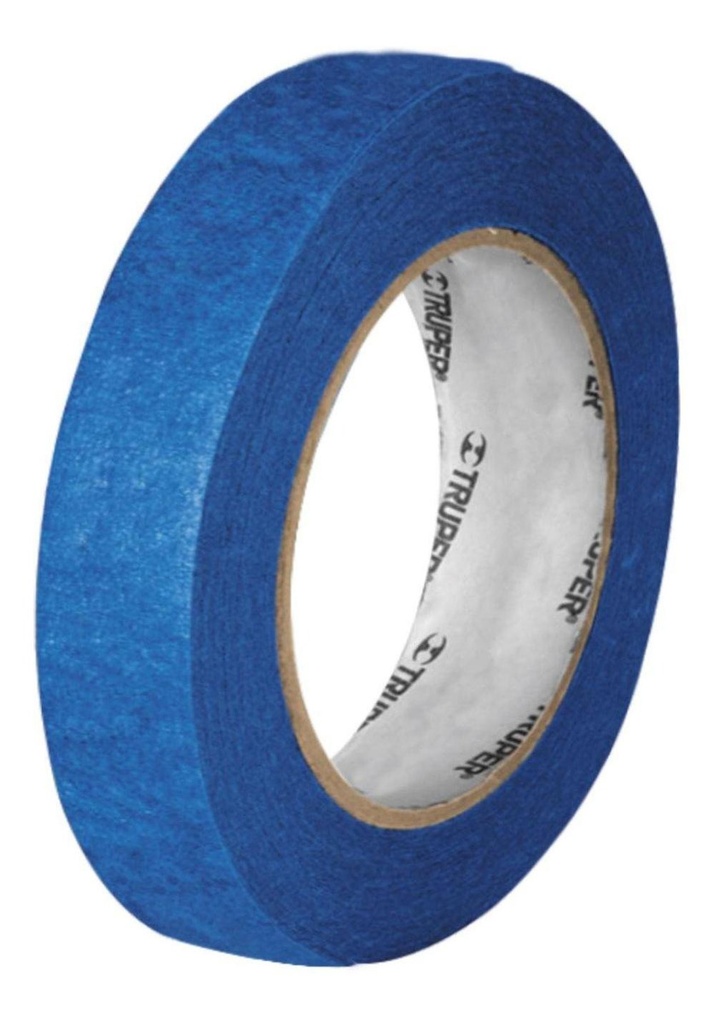 [TR-MSK-1A] Masking Tape Azul 1" X 50 Mt Truper 12622
