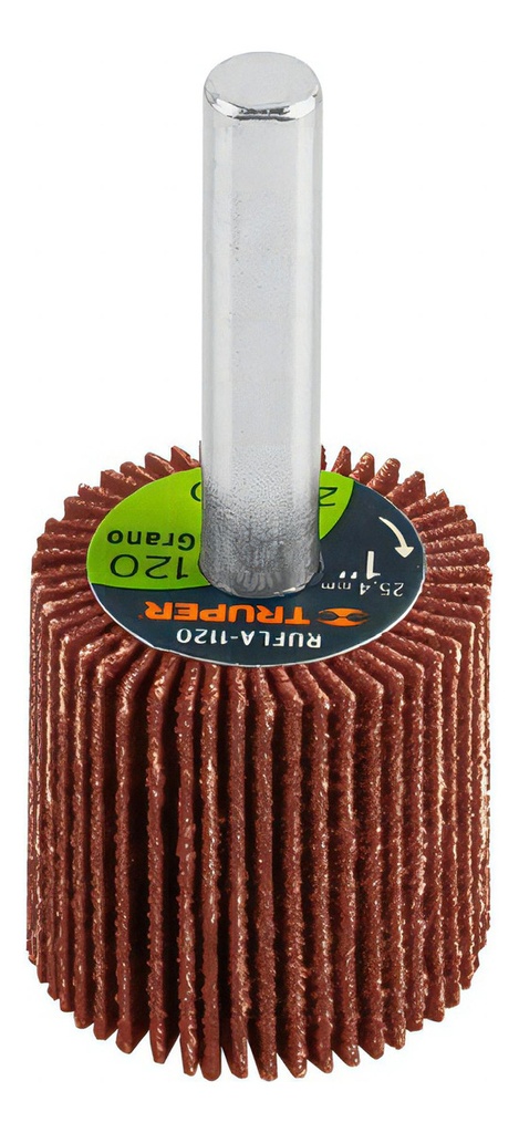 Rueda Flap 1' Grano 120 Truper 13035