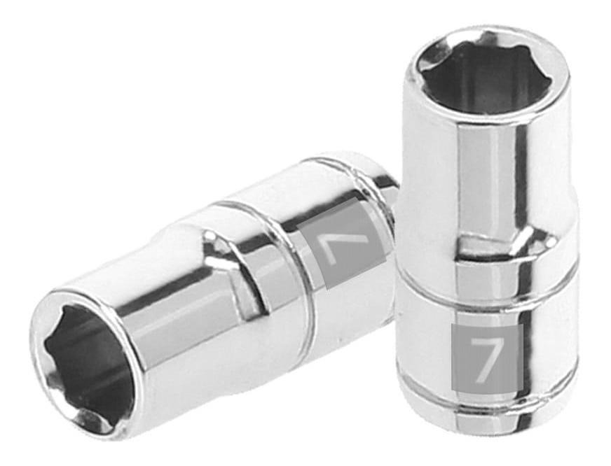 Dado 1/4' 6 Puntas Milimetrico 7 Mm Truper 13169