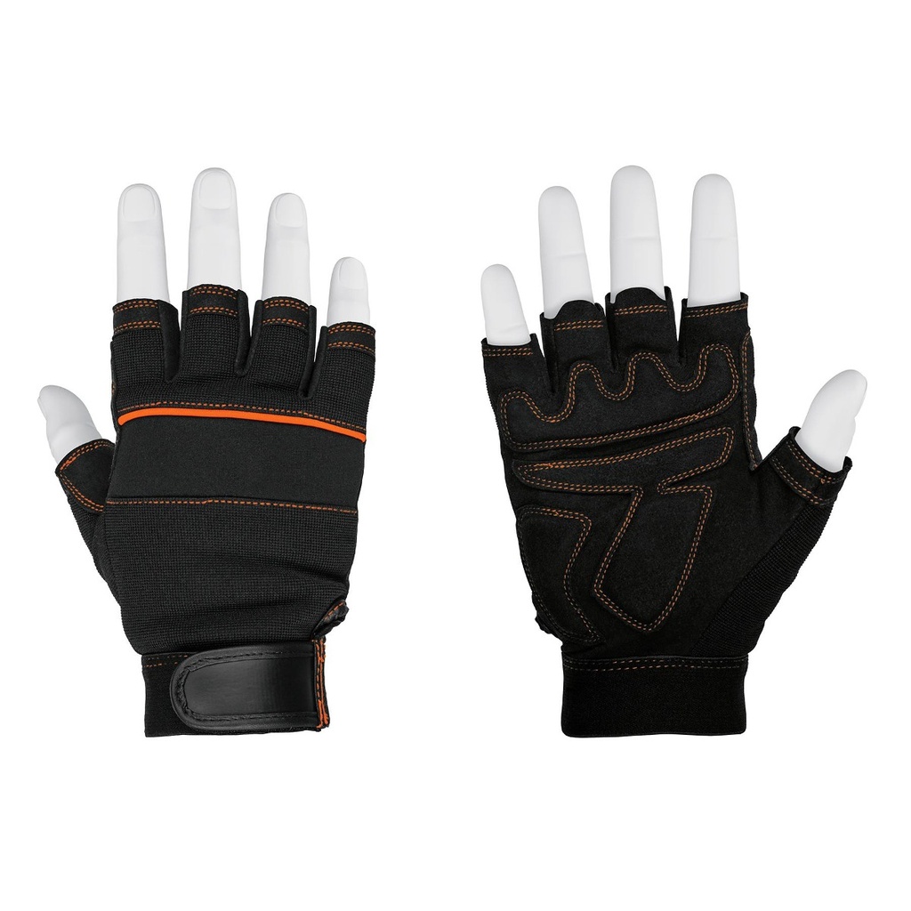 Guantes De Uso Automotriz Sin Dedos Truper 13195