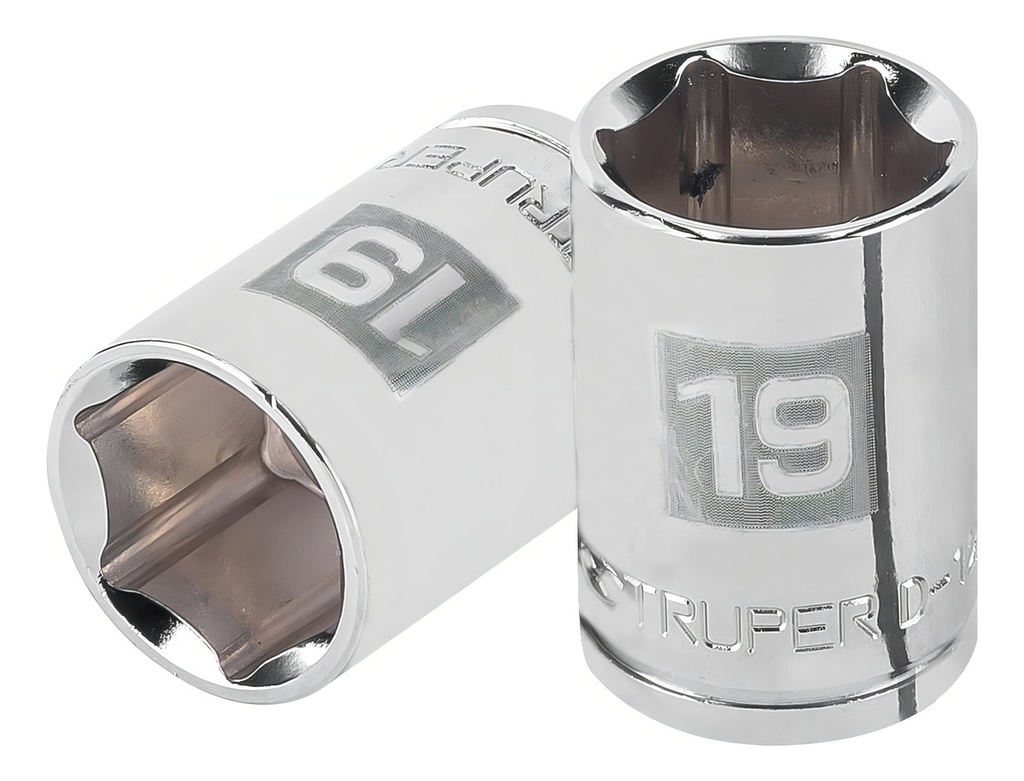 Dado 1/2" 12 Puntas Milimetrico 32 Mm Truper 13545 Color Plateado