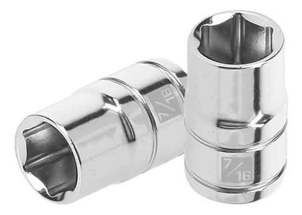 Dado 3/8' 6 Puntas Standard 7/16' Truper 13608