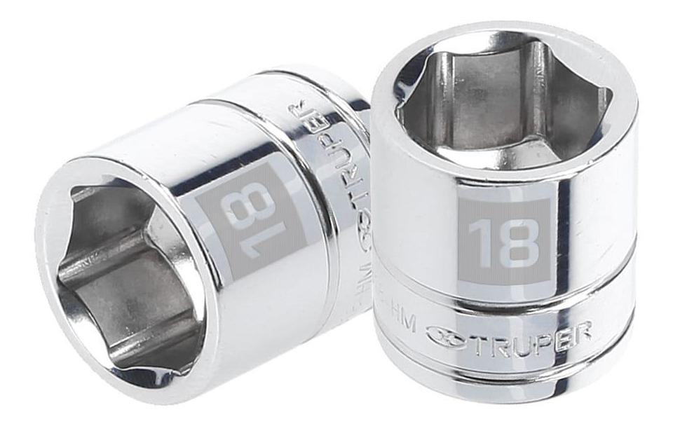 Dado 3/8' 6 Puntas Milimetrico 18 Mm Truper 13682