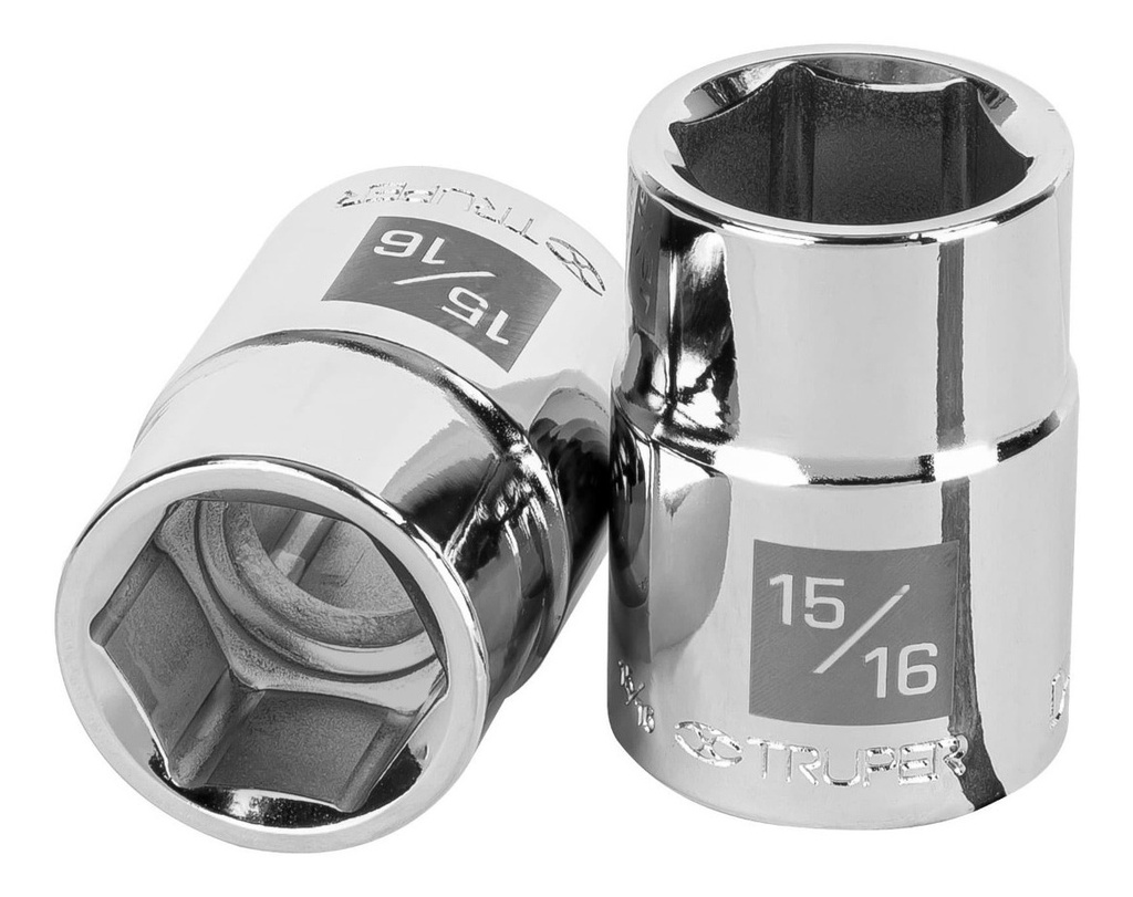 [TR-D-3430-H] Dado 3/4" 6 Puntas Standard 15/16" Truper 13823