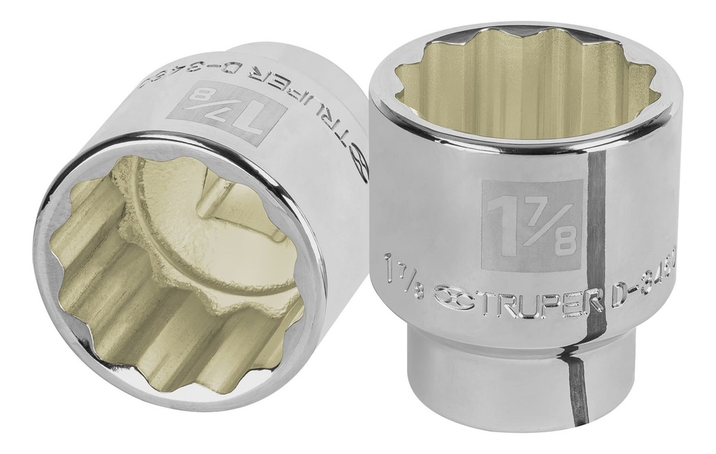 [TR-D-3460] Dado 3/4' 12 Puntas Standard 1-7/8' Truper 13868