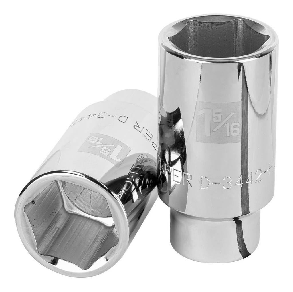 Dado 3/4" 6 Puntas Standard Largo 1-5/16" Truper 13888