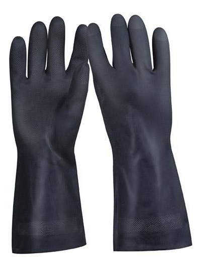 [TR-GU-353] Guantes Caucho Pintor Grande Truper 14267 Negro
