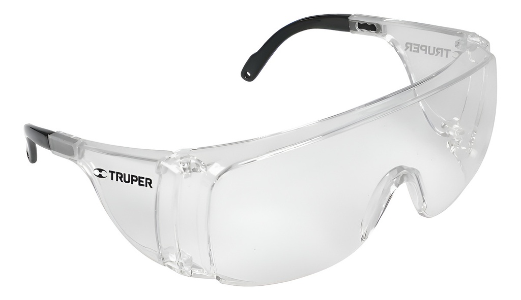 [TR-LESO-TR] Sobrelente Transparente Lentes Seguridad Truper 14308 Transparente