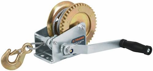 Malacate Manivela Con Cable 650 Kg Truper 14720