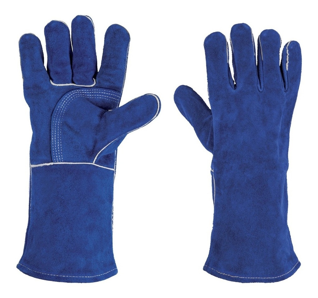 [TR-GU-515] Guantes Carnaza Uso Rudo Soldar Truper 15246