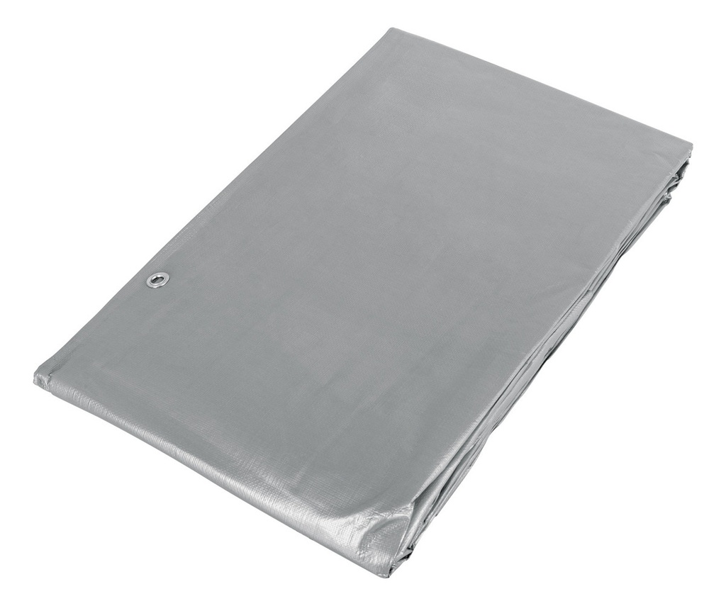 Lona Reforzada Gris 4 X 6 Mt Truper 15365