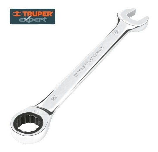 [TR-LL-2010X] Llave Combinada Con Matraca 5/16" X 60 T Truper Expert 15735