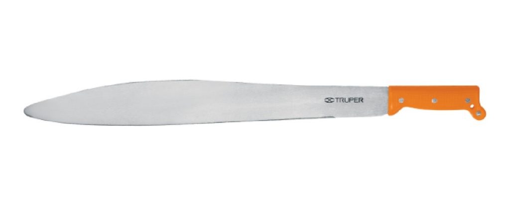 [TR-T-905-22P] Machete Acapulqueño, 22' Cacha Naranja Truper 15871