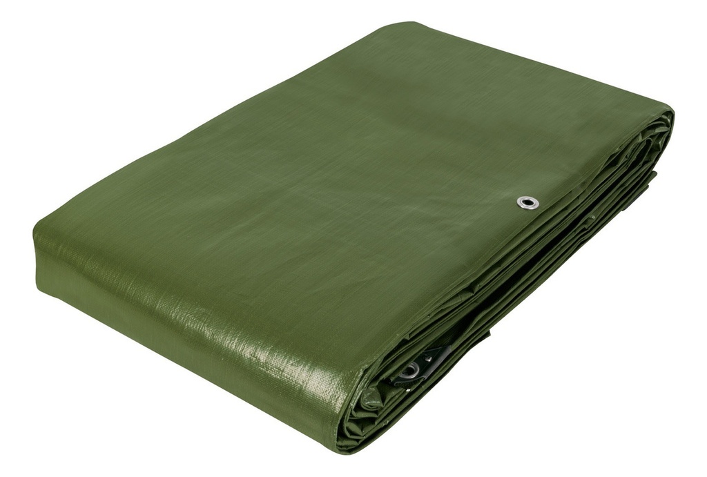 Lona Reforzada Verde 6 X 9 Mt Truper 16378