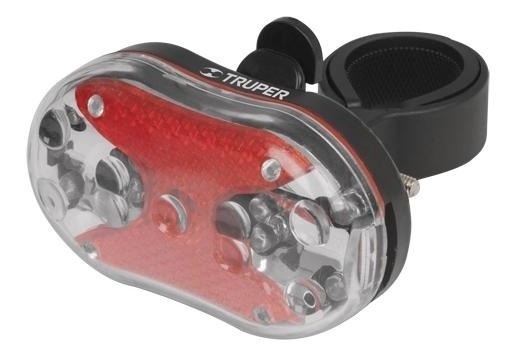 [TR-LIBI-9T] Linterna Aluminio Para Bicicleta 9 Leds Truper 16797