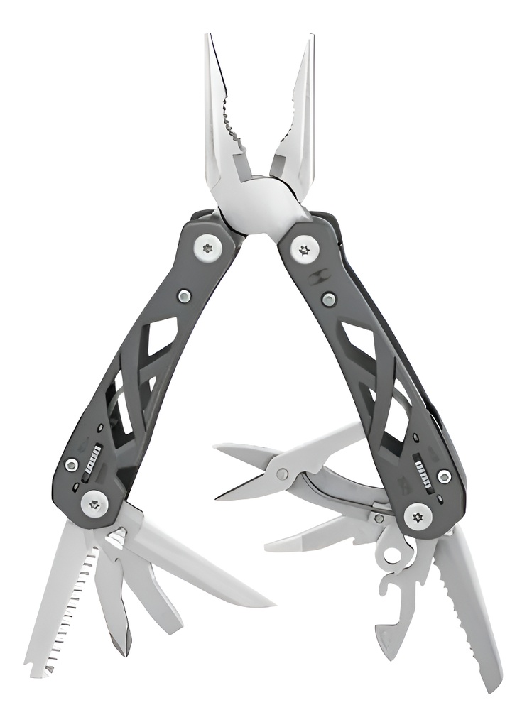 [TR-NAMU-100] Multiherramientas 14 Funciones Con Estuche Truper 17113 Negro