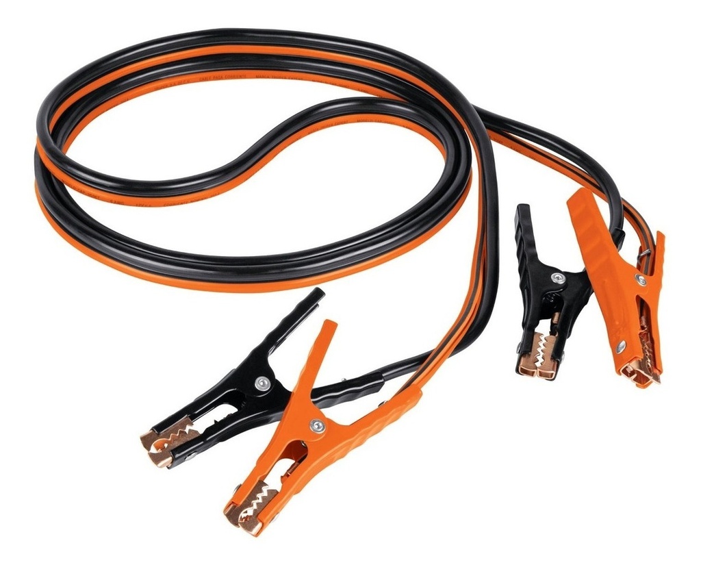 [TR-CAP-3506T] Cable Pasa Corrientes 3.5 Mt Calibre 6 Truper 17544