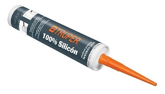 [TR-SIL-100N] Silicon Negro 280 Ml Truper 17561 Negro