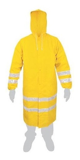 Impermeable Con Reflejante Ch Truper 17721