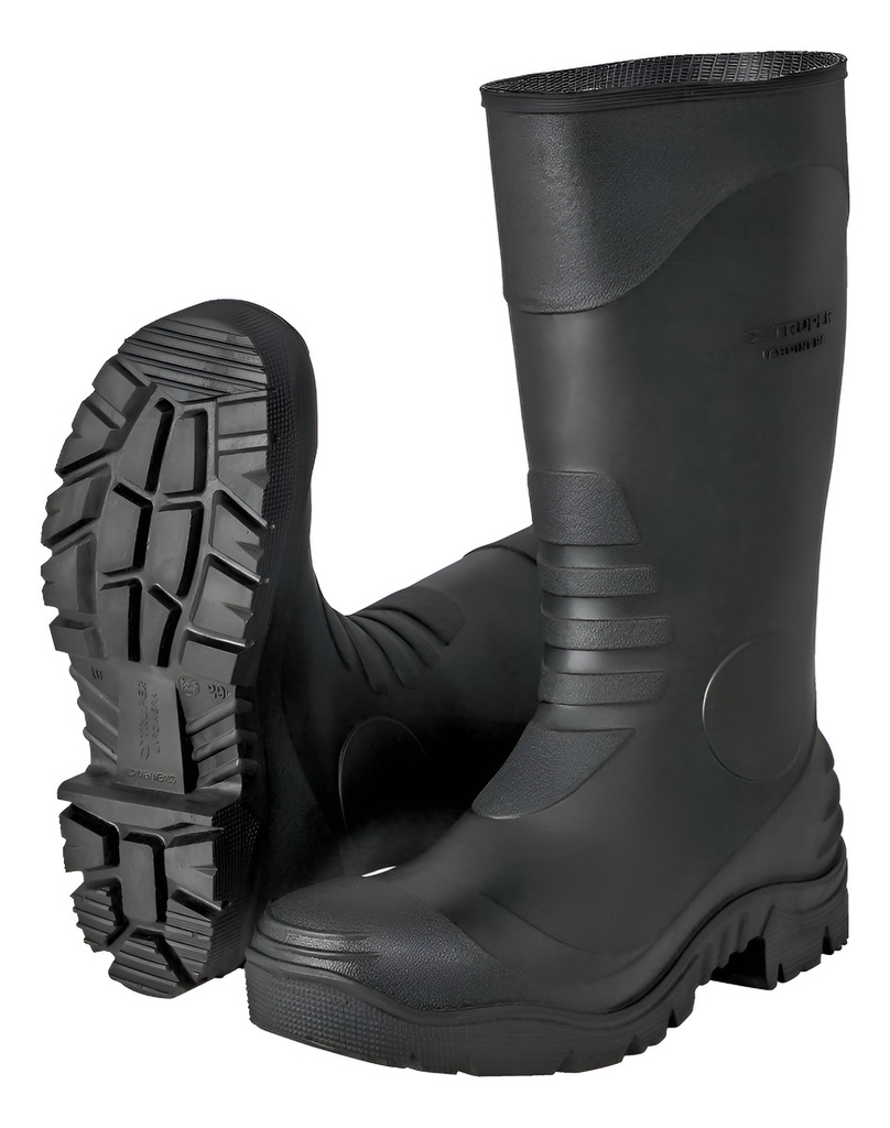 [TR-BOT-27J] Botas Impermeables Jardineras Truper 17923 Negro 27