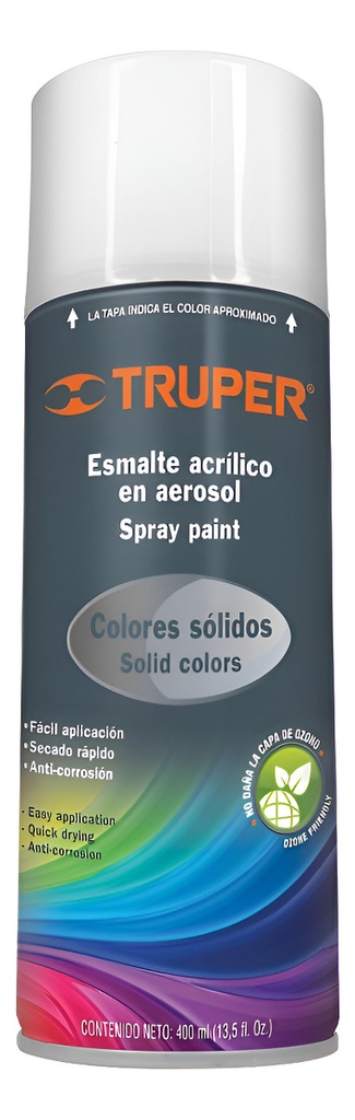 Esmalte Aerosol Transparente Truper 19036 Transparente
