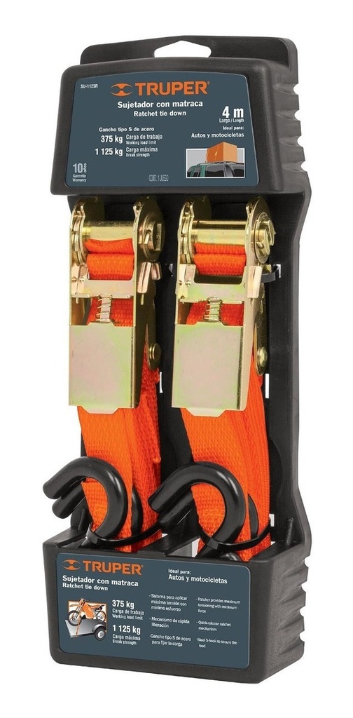 [TR-SU-1125R] Sujetador Con Matraca 375 Kg Truper 19282